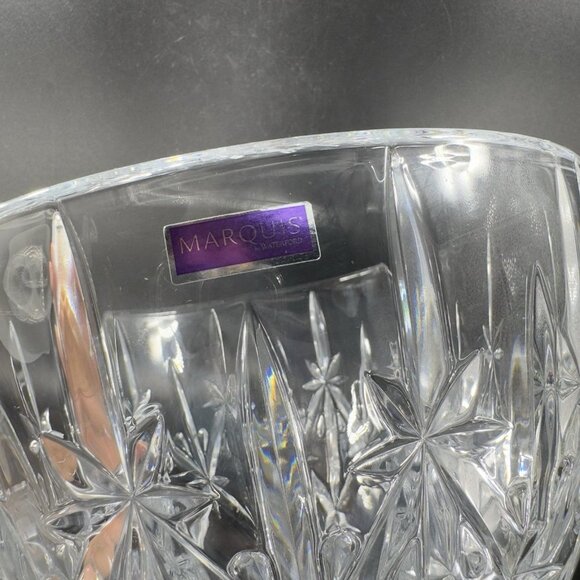 Marquis by Waterford Clear Crystal Sparkle Design Dish Bowl 9inch Germany New - Picture 4 of 16